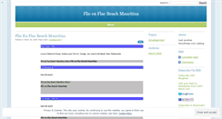 Desktop Screenshot of flicenflacbeachmauritius.wordpress.com