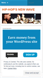 Mobile Screenshot of hiphopsnewwave.wordpress.com