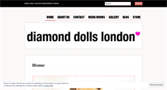 Desktop Screenshot of diamonddollsldn.wordpress.com