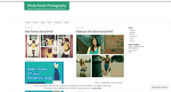 Desktop Screenshot of nicolereneephotography.wordpress.com