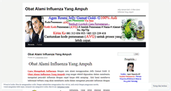 Desktop Screenshot of obatalamiinfluenzayangampuhekstrakyangalami99g.wordpress.com