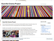 Tablet Screenshot of guerrillacinema.wordpress.com