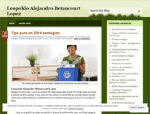 Tablet Screenshot of leopoldoalejandrobetancourtlopez.wordpress.com