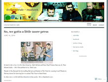 Tablet Screenshot of meathawk.wordpress.com