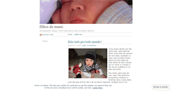 Desktop Screenshot of filhosdamae.wordpress.com