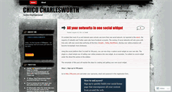 Desktop Screenshot of chicocharlesworth.wordpress.com