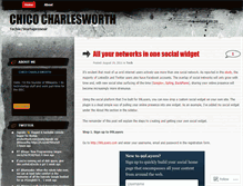 Tablet Screenshot of chicocharlesworth.wordpress.com