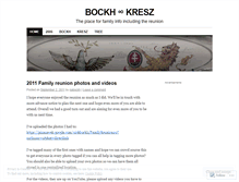 Tablet Screenshot of bockhkresz.wordpress.com