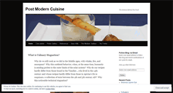 Desktop Screenshot of postmoderncuisine.wordpress.com