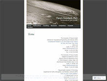 Tablet Screenshot of heimbach.wordpress.com