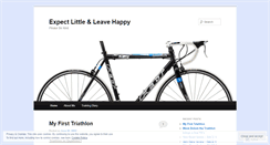Desktop Screenshot of expectlittleleavehappy.wordpress.com