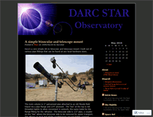 Tablet Screenshot of darcstar.wordpress.com