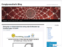Tablet Screenshot of conglyvasuthat.wordpress.com