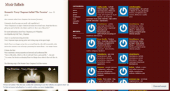 Desktop Screenshot of musicballads.wordpress.com