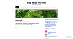 Desktop Screenshot of hispanos.wordpress.com
