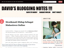 Tablet Screenshot of bidargoblog.wordpress.com