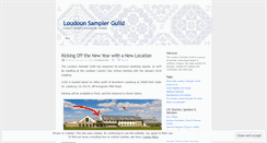 Desktop Screenshot of loudounsamplerguild.wordpress.com