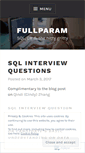 Mobile Screenshot of fullparam.wordpress.com