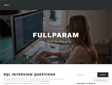 Tablet Screenshot of fullparam.wordpress.com