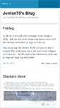Mobile Screenshot of jenfan75.wordpress.com