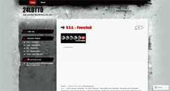 Desktop Screenshot of 24lotto.wordpress.com
