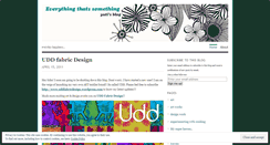 Desktop Screenshot of everythingthatssomething.wordpress.com