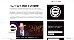 Desktop Screenshot of encirclingempire.wordpress.com