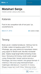 Mobile Screenshot of duniamatahari.wordpress.com