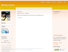 Tablet Screenshot of duniamatahari.wordpress.com