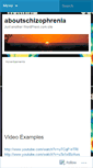 Mobile Screenshot of aboutschizophrenia.wordpress.com