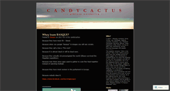 Desktop Screenshot of candycactus.wordpress.com