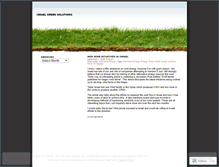 Tablet Screenshot of israelgreensolutions.wordpress.com