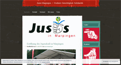 Desktop Screenshot of jusosmarpingen.wordpress.com