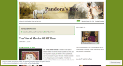 Desktop Screenshot of pandora19.wordpress.com