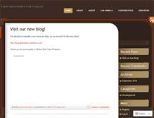 Tablet Screenshot of globalskinsolutions.wordpress.com