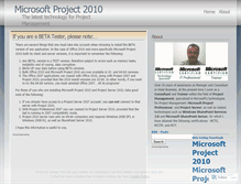 Tablet Screenshot of msproject2010.wordpress.com