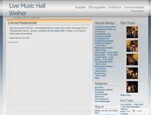 Tablet Screenshot of livemusichallweiher.wordpress.com