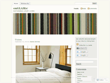Tablet Screenshot of orglamic.wordpress.com