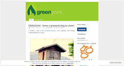Desktop Screenshot of greenpolis.wordpress.com