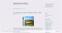 Desktop Screenshot of mellotone70up.wordpress.com