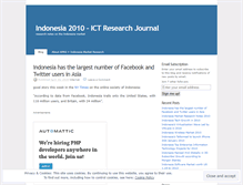 Tablet Screenshot of indonesia2o1o.wordpress.com