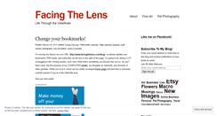 Desktop Screenshot of facingthelens.wordpress.com