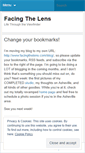 Mobile Screenshot of facingthelens.wordpress.com