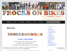 Tablet Screenshot of frocksonbikes.wordpress.com
