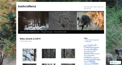 Desktop Screenshot of bushcraftercz.wordpress.com