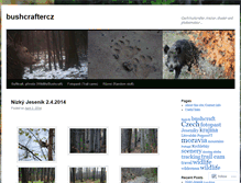 Tablet Screenshot of bushcraftercz.wordpress.com