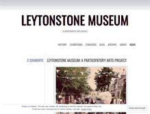 Tablet Screenshot of leytonstonemuseum.wordpress.com