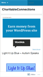 Mobile Screenshot of charitableconnections.wordpress.com
