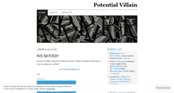 Desktop Screenshot of potentialvillain.wordpress.com