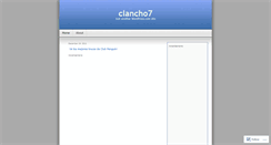 Desktop Screenshot of clancho7.wordpress.com